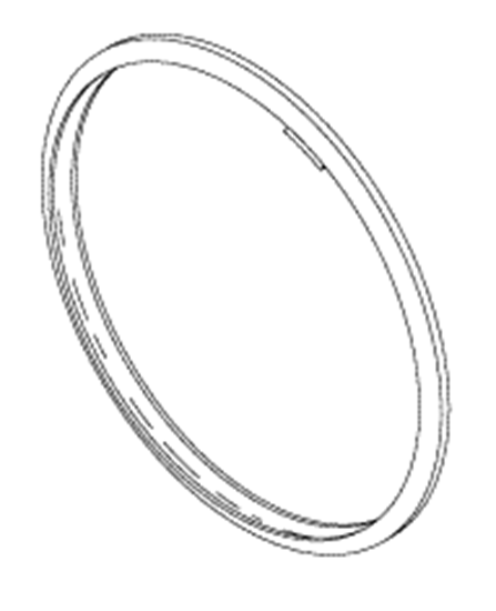 Picture of Prestige 2100 door gasket for prestige/kavo sterilizer