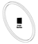 Picture of Door gasket for Tuttnauer 2540M 2540E 2540 EZ10 2540MK