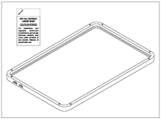 Picture of Scican Statim 5000 Sterilizer - Cassette Seal Gasket