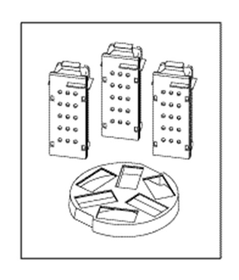 Picture of Cassette holder kit for prestige/ kavo sterilizer 210006