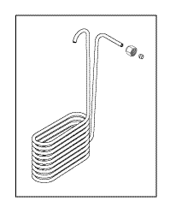 Picture of Condensation Coil for  Midmark® -  Ritter  M9 M11 M9D M11D Sterilizers