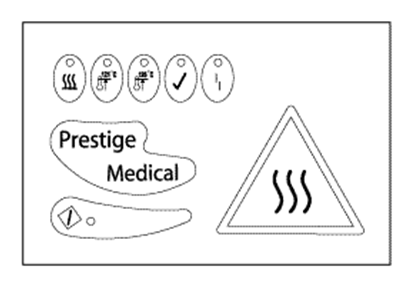 Picture of KVD033, 219691Decal Kit for Prestige/Kavo sterilizer