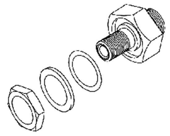 Picture of Pelton Crane  Sterilizer COUPLING-VENT/CONDENSOR KIT