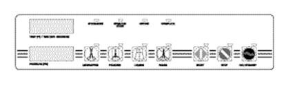 Picture of Display Overlay for  midmark® -  ritter M9D, M11D Sterilizers