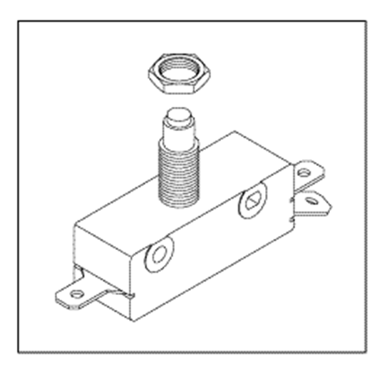 Picture of Door Switch Tuttnauer M, E, EA, EZ, EHS, MK, EK, EKA Sterilizers