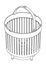 Picture of instrument basket (large) for prestige/ kavo sterilizer