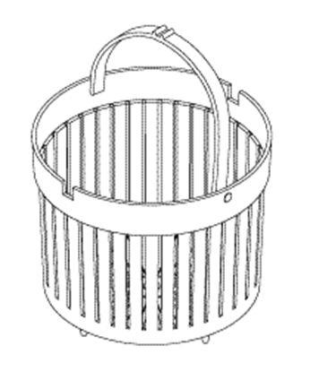Picture of instrument basket (small) for prestige/ kavo  sterilizer