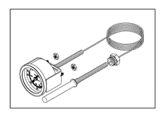 Picture of MagnaClave Sterilizer Autoclave - Temperature Gauge