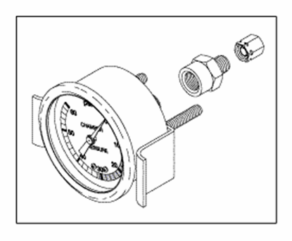 Picture of MagnaClave Sterilizer Autoclave - Pressure Gauge