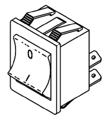 Picture of Main Power Switch Tuttnauer Autoclave Sterilizer            