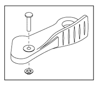 Picture of Midmark Ritter Sybron M7, Castle 777 Sterilizer-Door Handle