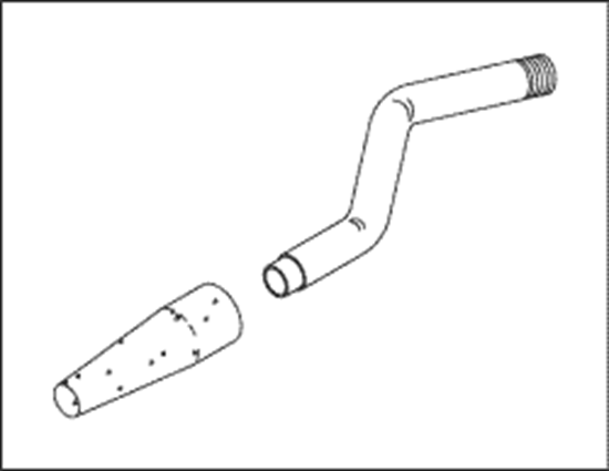 Picture of Pelton Crane OCM,OCR,Sentry Sterilizer-Filter, Tube Assembly