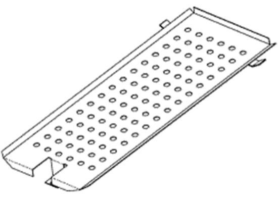 Picture of Pelton Crane OCR Sterilizer - Tray Rest, Support Assembly