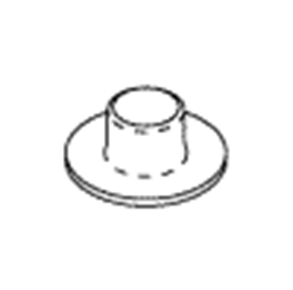 Picture of push cap nut for  midmark® -  ritter    7 M7 sterilizers