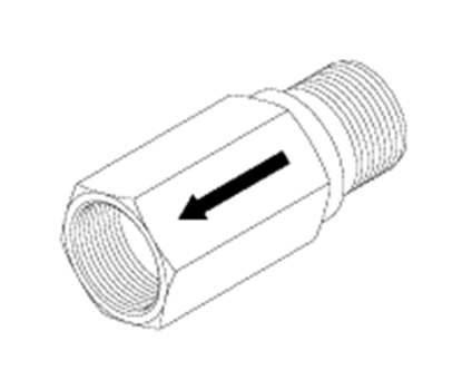 Picture of relief valve for  castle/getinge   autoclave sterilizer