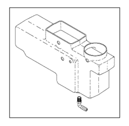 Picture of reservoir (upgrade) for  pelton and crane Delta 8, 10 sterilizers