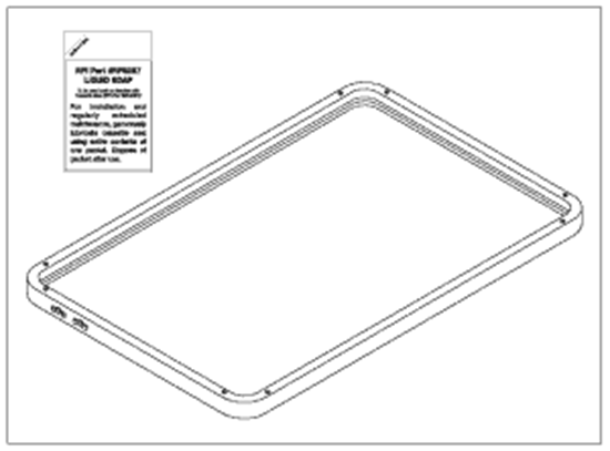 Picture of Scican Statim 2000 Cassette Sterilizer - Cassette Seal