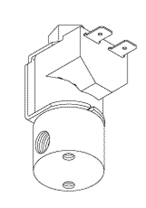 Picture of solenoid valve (air valve) for  midmark® -  ritter sterilizers