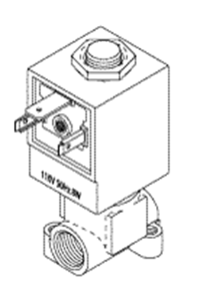 Picture of solenoid valve assembly for  castle/getinge   sterilizer