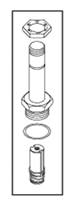 Picture of solenoid valve repair kit for  castle/getinge 3523 autoclave
