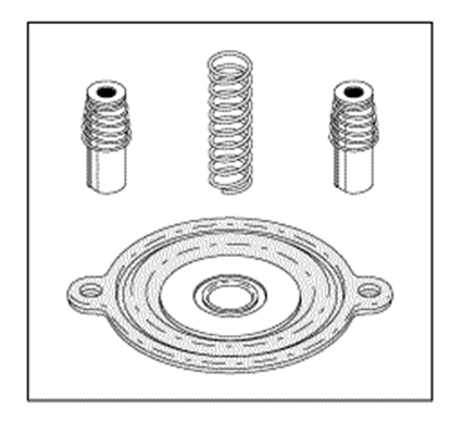 Picture of solenoid valve repair kit for  castle/getinge  autoclaves 3522 3533 3622 3623 3633