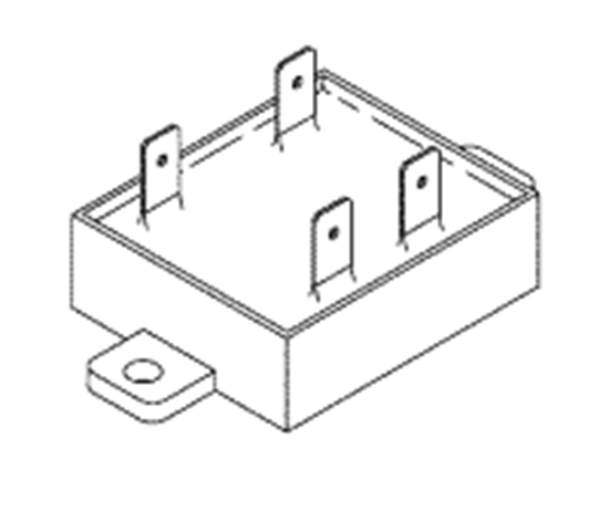 Picture of solid state relay (pump) for tuttnauer®  sterilizers autoclaves EA EK EKA E