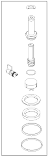 Picture of VALVE REPAIR KIT FOR 3/8” PISTON VALVES For Amsco Sterilizer