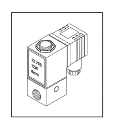 Picture of Tuttnauer Sterilizer - Water Fill Valve 6mm Assembly 