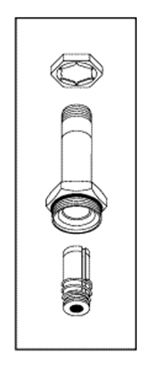 Picture of Tuttnauer Sterilizer - Plunger Valve 3MM Right