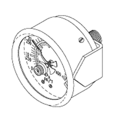 Picture of Tuttnauer M Sterilizer - Pressure Gauge with indicator max point