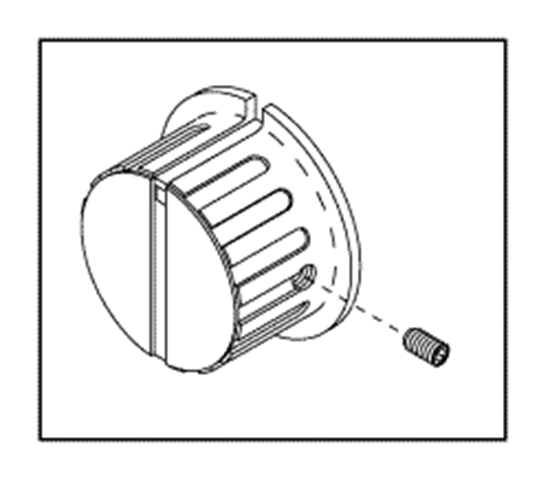 Picture of timer knob for  midmark® -  ritter  M7 sterilizer