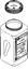 Picture of Statim 2000, 5000 sterilizers - Condensor Bottle w/o Condensor