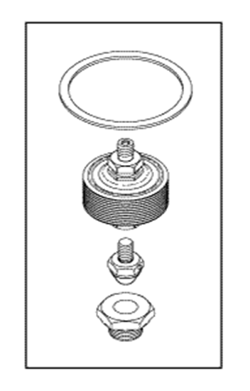 Picture of steam trap rebuild kit for  castle/getinge sterilizer 200, 3600 4200 6900 series