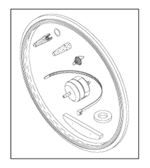 Picture of sterilizer pm kit for  pelton and crane  for Delta 10 AF10 XL10 Q10