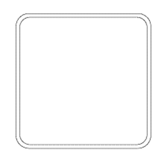 Picture of Door Gasket 16" x 16" for Getinge Sterilizer