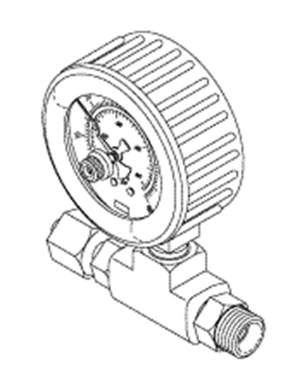 Picture of TUG110 PRESSURE GAUGE (TEST)