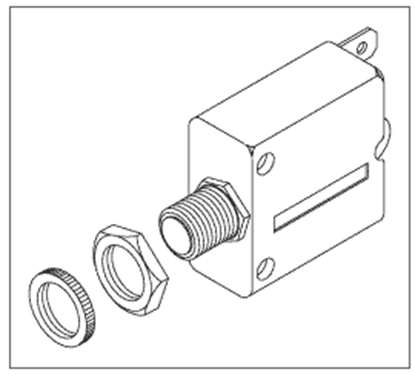 Picture of Tuttnauer Sterilizerz TUB047 CIRCUIT BREAKER (15A)