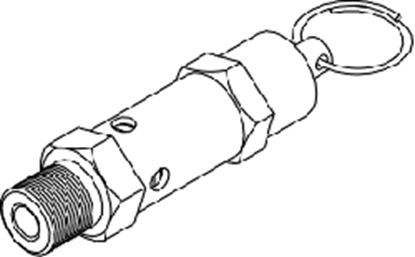 Picture of Safety Release Valve for Tuttnauer Autoclave Sterilizer 37PSI