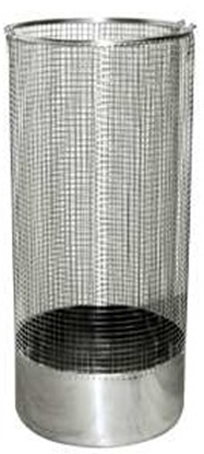 Picture of Hirayama Sterilizer Basket with 4" solid bottom for HG-50, SS, 13"D, 17.8"H