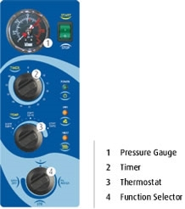 Picture of Tuttnauer Sterilizer Control Panel for 2340 2540 M MK, Blue