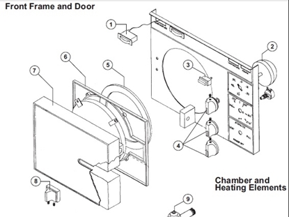 Picture of Pelton Crane Sentry Sterilizer Door Cover