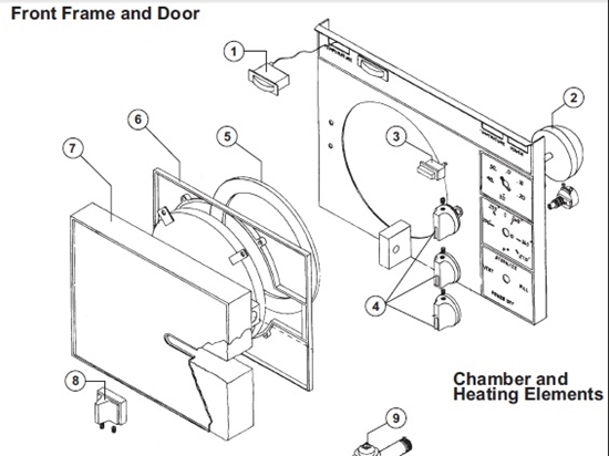 Picture of Pelton Crane Sentry Sterilizer Door Cover