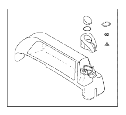 Picture of Prestige Sterilizer Top  HANDLE MOULDING